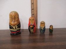Wooden Russian Leaders Nesting