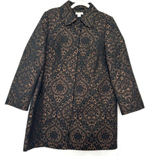 MONSOON Coat 14 Black & Bronze