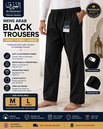 Mens arab black - mens,