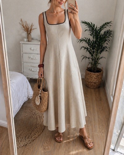 Zara linen blend - linen,