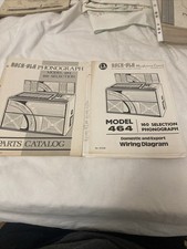 Rock-Ola Model  464 Domestic And Export Wiring Diagram And Parts Catalog