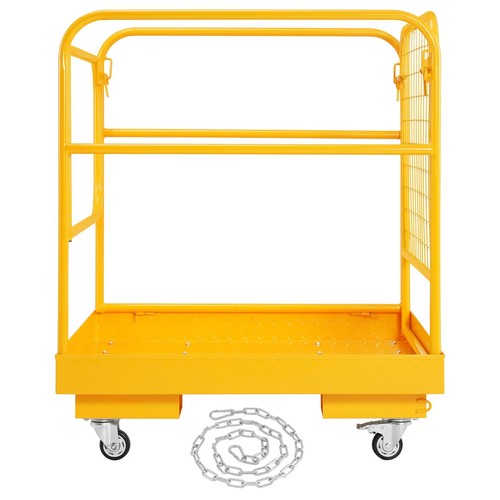 Forklift safety cage - forklift,