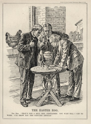 Rare 1929 election - rare, satire