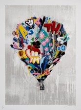 MARTIN WHATSON BALLOON ED OF /250 28 colour screen print signed READY TO SHIP
