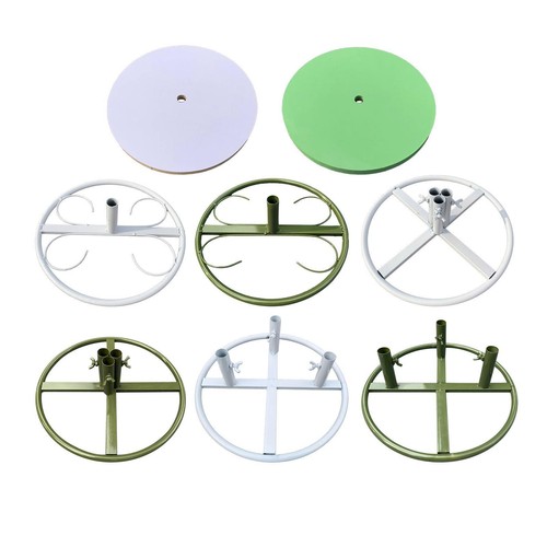 Flower pole display stand for - flower,