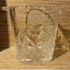 Duke Of Edinburgh's Awards "The 100" 1992 Pitlochry Cut Glass Wine Cooler (B.14)