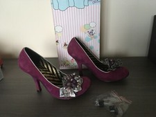 Irregular Choice Antique Rose, Ladies Court Shoes, Size Eur 40, Worn Once