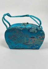 Vintage 70's Blue Chinoiserie