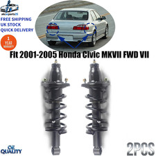 Pair Rear Complete Shock Strut