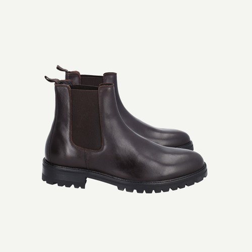 Reiss mens brown leather ankle - mens,