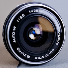 Olympus OM 28mm f/3.5 G.Zuiko
