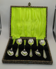 Cased Set 6 Sterling Silver
