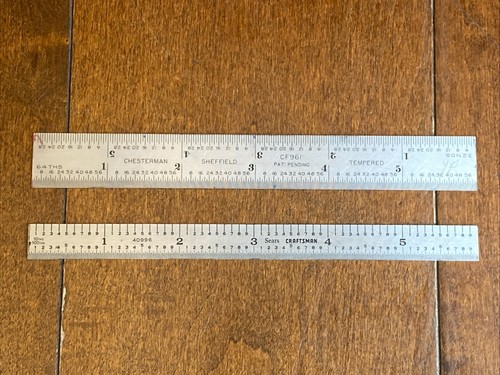 2pc ruler set - 2pc, 6"
