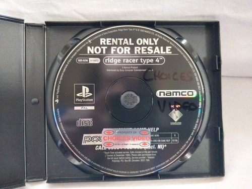 Ridge racer type rare - r4, 4