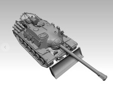 NEW 3D Printing 1/72 Tank Game