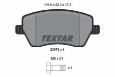 4x ✅Fits TEXTAR 2397301 BRAKE PAD SET, DISC BRAKE   ⭐UK Seller⭐