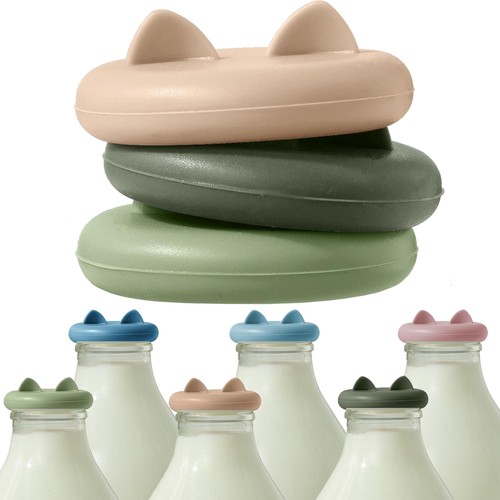Wingcases milk bottle tops - milk,