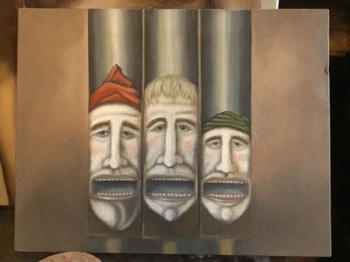 Oil painting signed - painting,, signed,