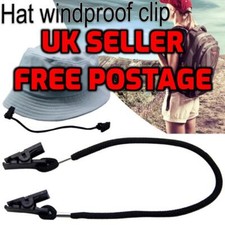 Hat Clip Cap Retainer Cord Chin Strap Fishing Apparel Cord Keeper Kayak Glasses