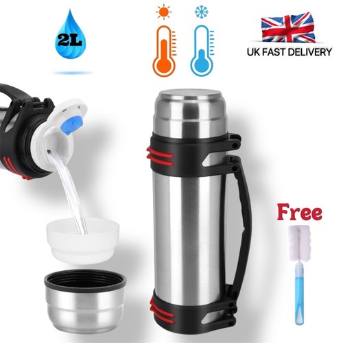 Vacuum flask for - 2l, camping