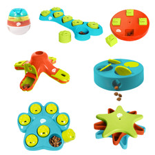 Dog Treat Dispenser Training Interactive IQ Brain Training Toys For Pets