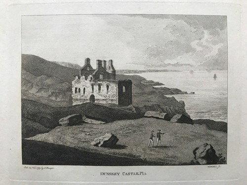 1789 antique print dunskey - antique,