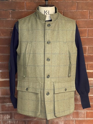 Mens shoot nehru gilet - , beaver