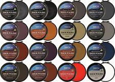 BIRCH Leather Shoe Polish High Pigment Carnauba Wax Traditional Renovating 50ml