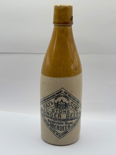 Old stoneware ginger beer