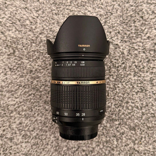 Tamron 75mm 2 - 28-75mm, f/2.8