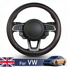 Cowhide Steering Wheel Cover