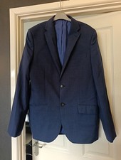 Marks And Spencer Men's Indigo Suit Jacket. 38 Long