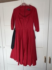 Hell Bunny Vixen 2xl Dress Red