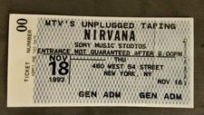 NIRVANA MTV UNPLUGGED Concert