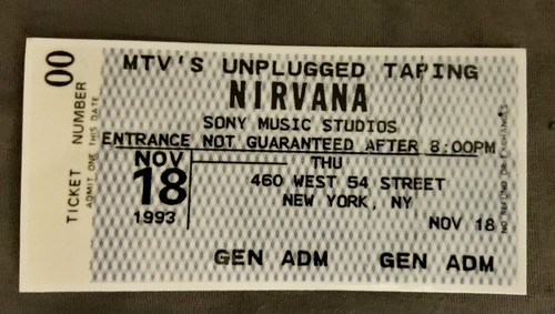 Nirvana mtv unplugged concert - mtv,
