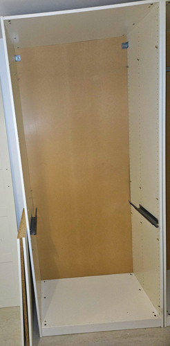 White ikea pax - ikea, wardrobe