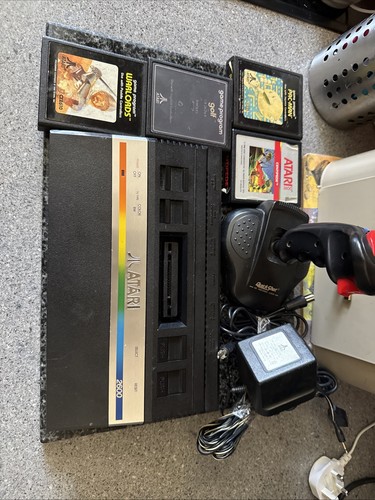 Atari 2600 with games - games, and