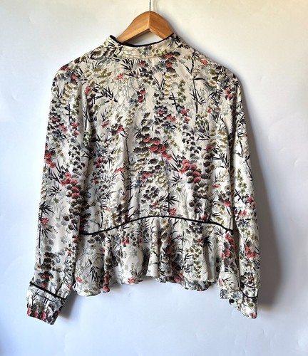 Zara floral long sleeve - floral,