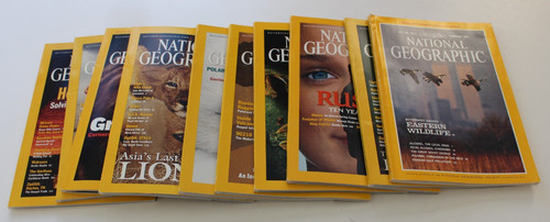National geographic magazines - geographic,
