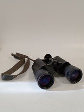 CARL ZEIS JENOPTEM Vintage 10x50 Binoculars Wide Angle Multi Coated Japan - USED
