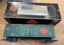ARISTOCRAFT 46601 REA STEEL REEFER G Scale Wagon Railway Agency Box Car
