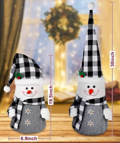 Snowman christmas tree topper - christmas,