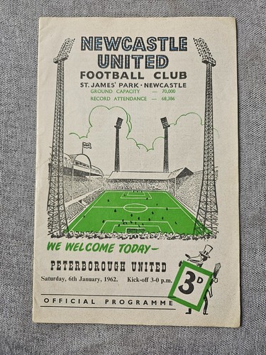 1961 1962 newcastle united - newcastle,