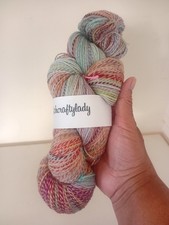 Hand Dyed Hand Spun Yarn With