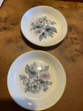 Royal Worcester Trinket Pin Dish Set of 2 Fine Bone China