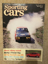 Sporting Cars magazine Sept