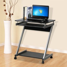 Small Computer Desk on Wheel