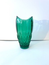 Mid Century Large Green Glass