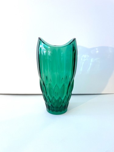 Mid century large green glass - century,