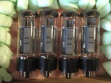 4 x Mullard EL34 XF4 "First